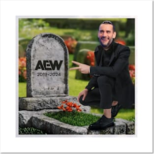 RIP AEW Posters and Art